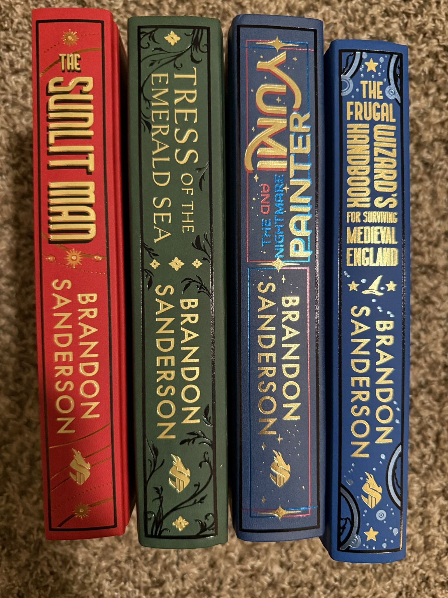 Brandon Sanderson Secret Project Hardcovers