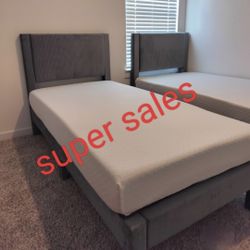 Twin Size Bed 