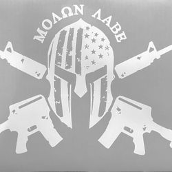 Molon Labe Vehicle Decal