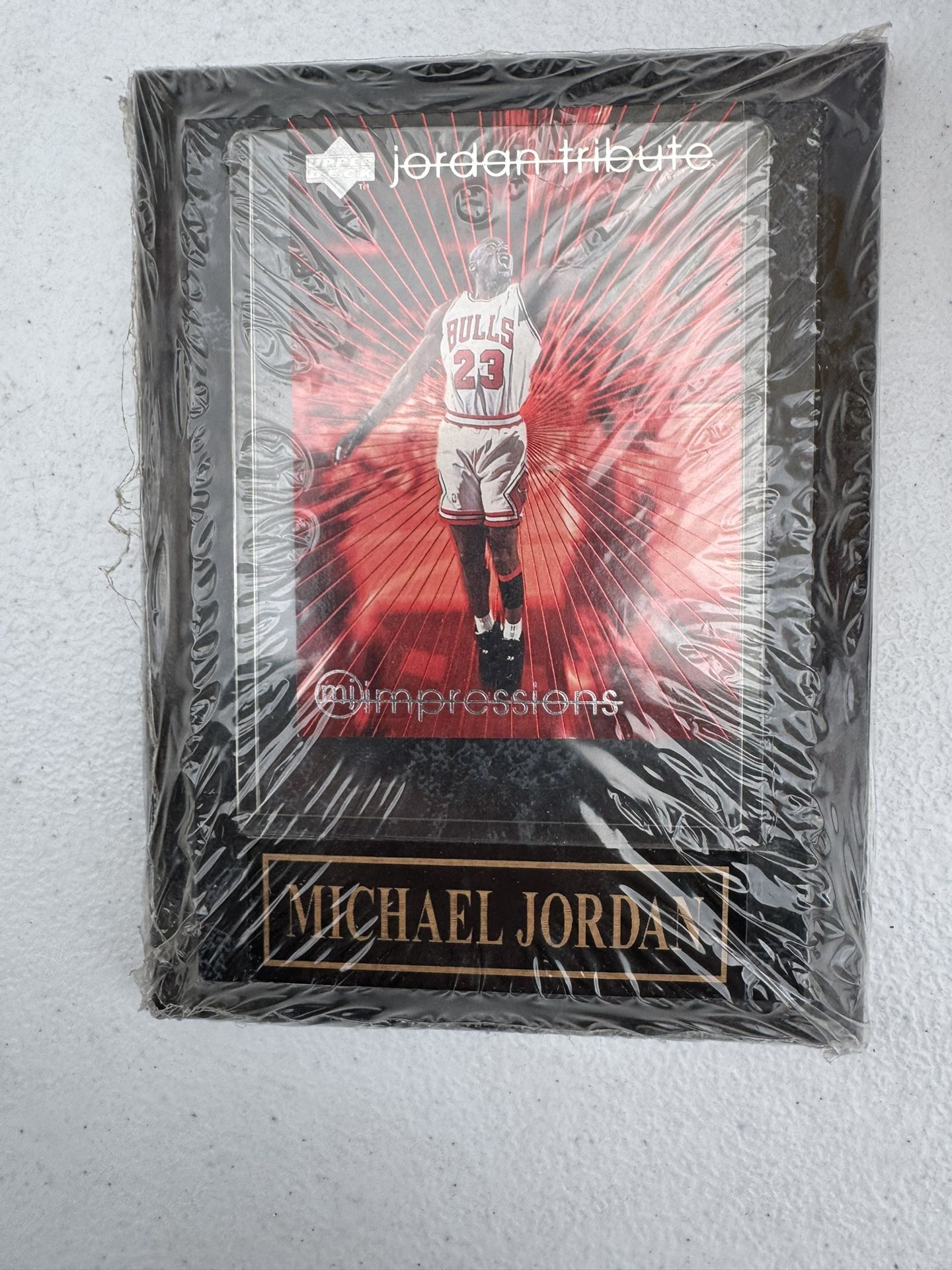 Michael Jordan Upper Deck Jordan Tribute MJ Impressions
