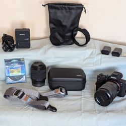 Sony A7 III Camera w/ Lenses & Accessories 