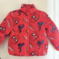 New Kids Spider-Man Jacket Size 10/12 Marvel Brand 
