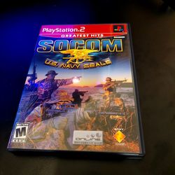 socom US Navy Seals Ps2 Game