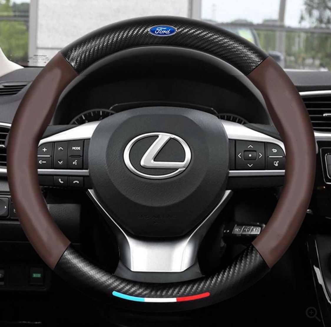 Steering Wheel Cover Logo Ford