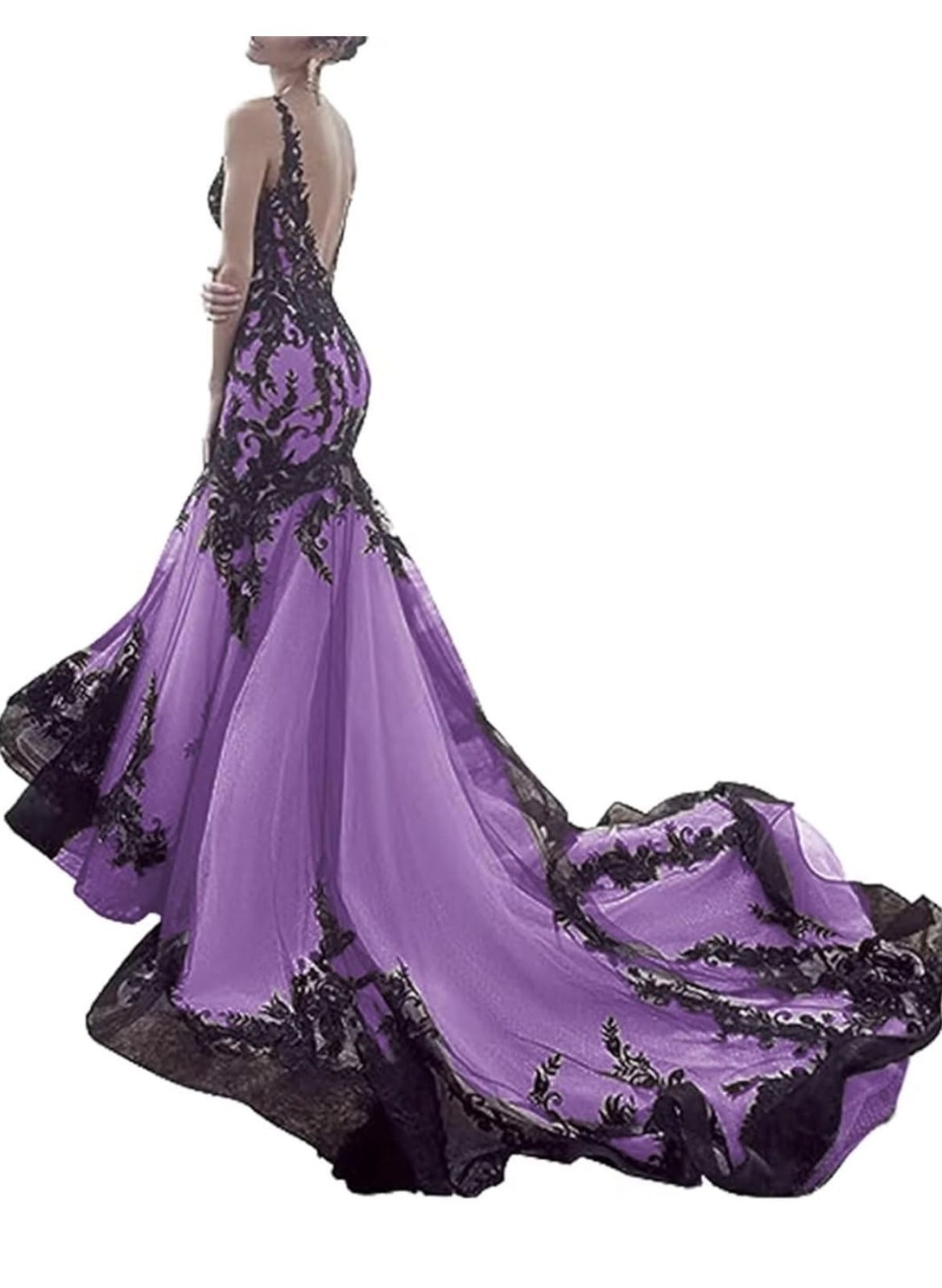 Purple Formal Gown / Prom