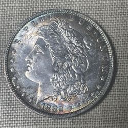 1882 O Morgan Dollar BU