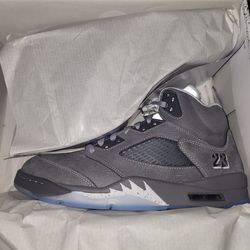 Air Jordan Retro 5 Wolf Grey