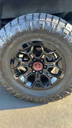18 Tacoma trd pro wheels