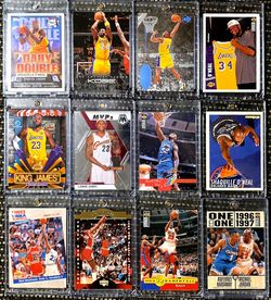 NBA Basketball Card Lot – Jordan, Kobe, LeBron, Shaq