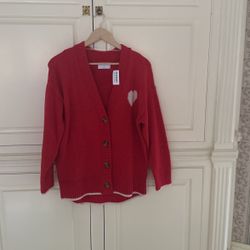 New Jacket Red Size S