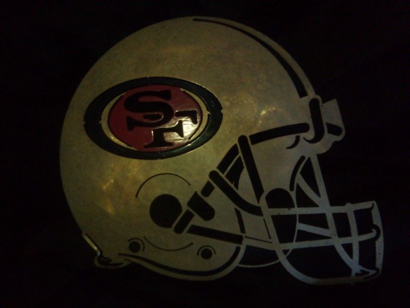 San Francisco 49ers Metal Cutout.