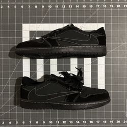 Air Jordan 1 Low × Travis Scott Black Phantom'