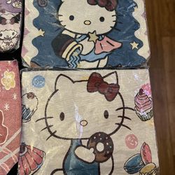 Hello Kitty And Stitch Tote Bag 