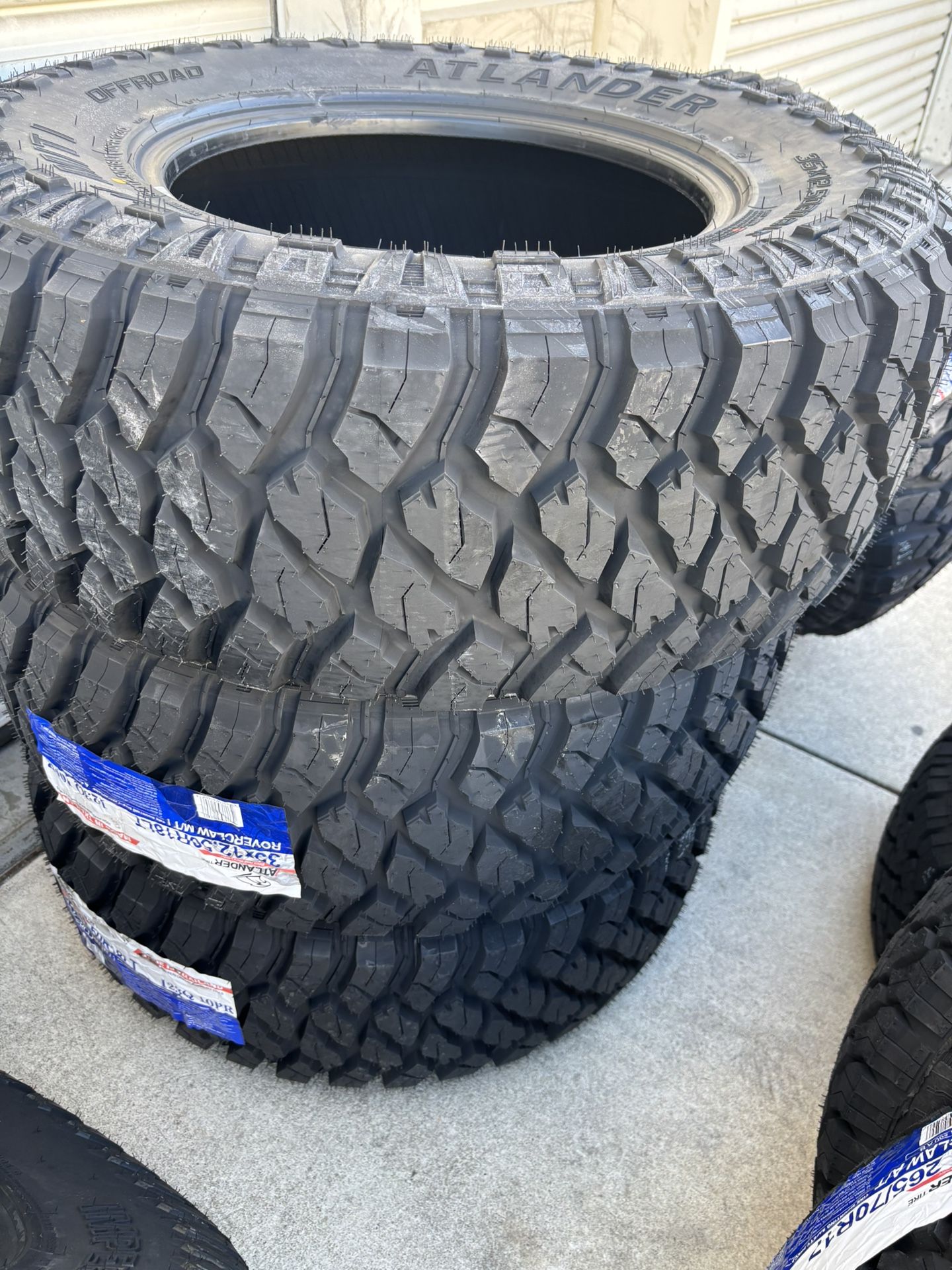 4 Tires 35x12.50-18 $750 