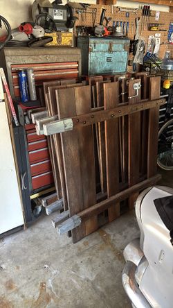 Stake flatbed gates