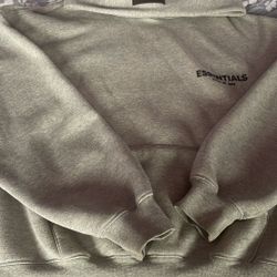 Essentials Heather Gray Hoodie 