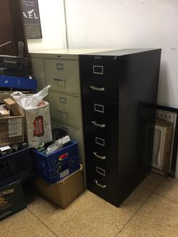 File cabinets