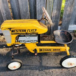 Western Flyer Pedal Tractor