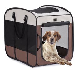 DONORO Dog Kennels and Crates for Medium Dogs, Portable