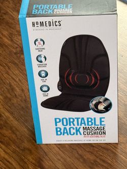 HoMedics Portable Back Massage Cushion with Heat