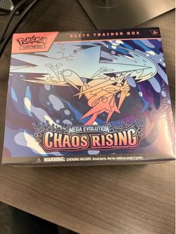 Pokemon Mega Evolutions Chaos Rising ETB