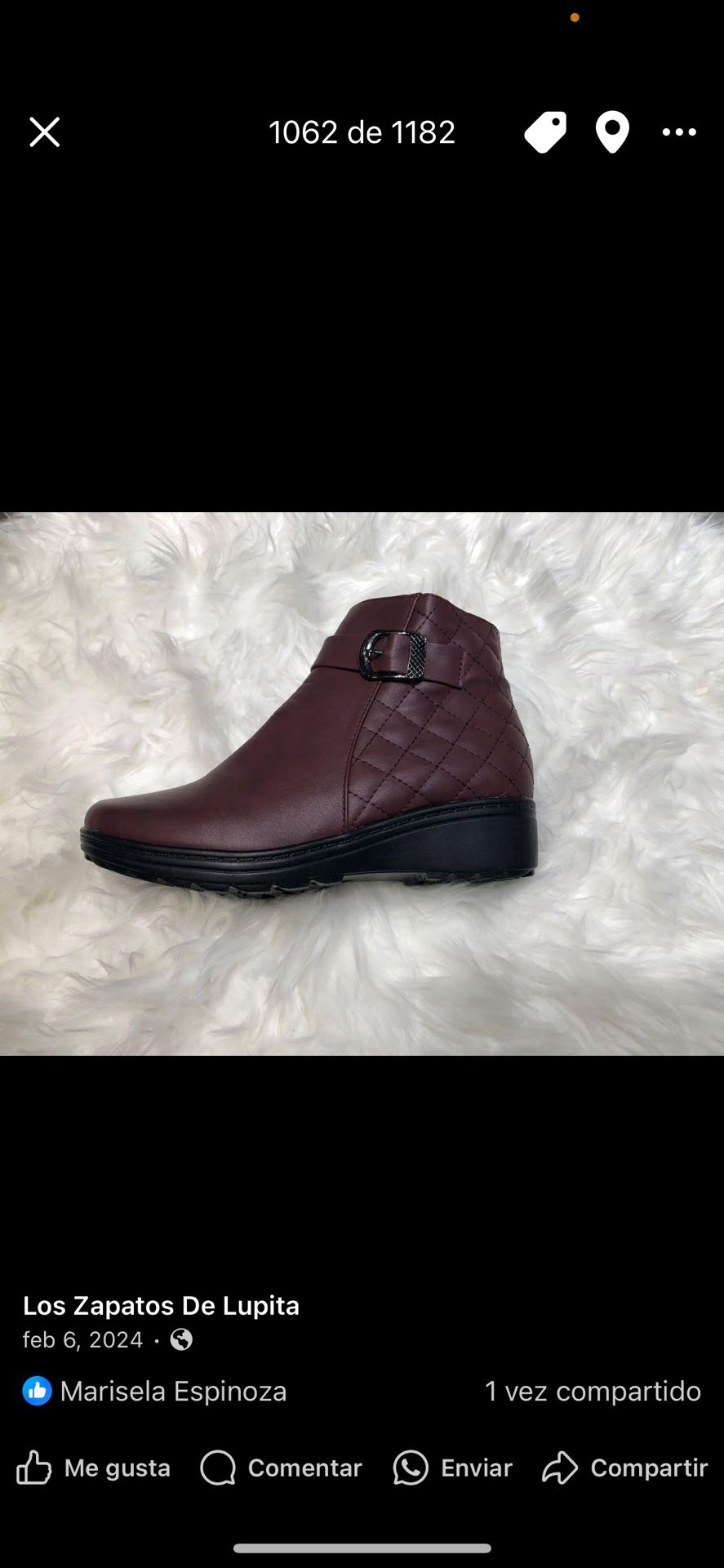 botines talla 10