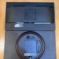 2x  24” 144hz 1080p Gaming Monitors 