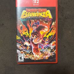 Donkey Kong Bananza Nintendo switch 2 