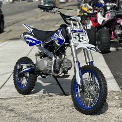 EGL 55 Pro Series 125cc Dirt Bike Pit Bike 4 Speed