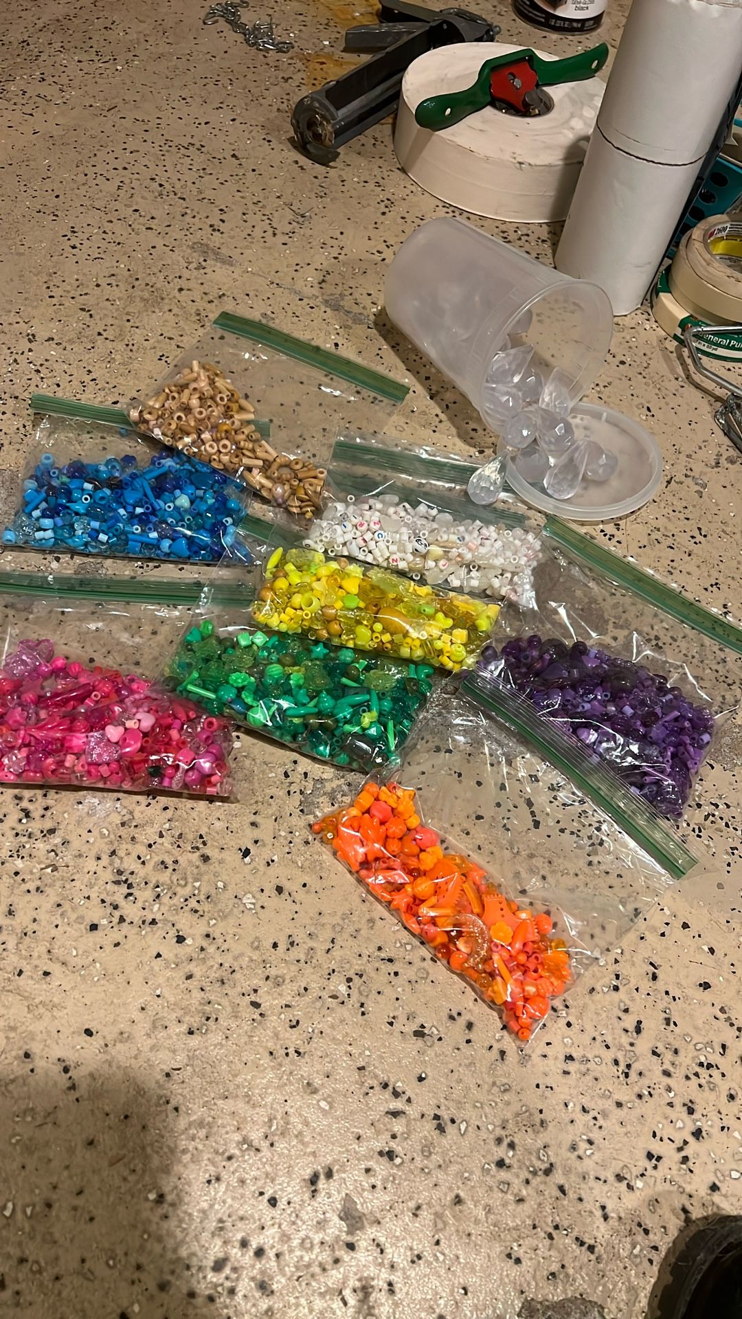 Assorted Charm Beads & Gems