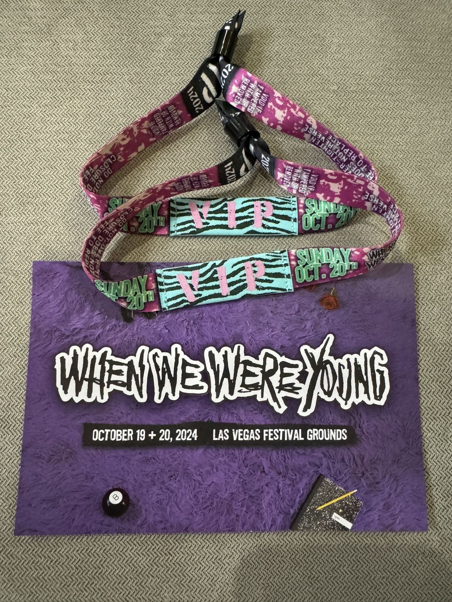 2 VIP When We Were Young WWWY Sunday 10/20