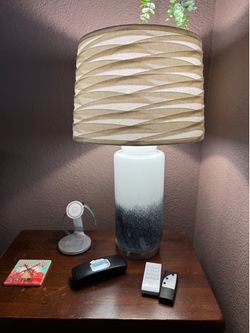 2 Allen + Roth 19-in Glass Lamp Bases