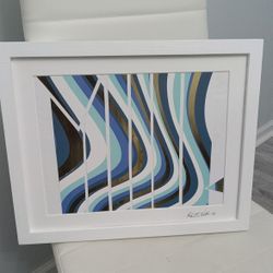 Hand Crafted Original Abstract Collage