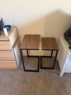 Nesting Side Tables Set of 2