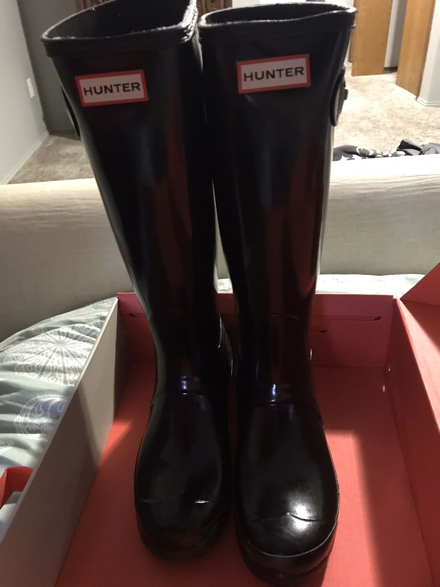 Hunter rain boots