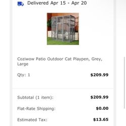Cat Outdoor Playpen