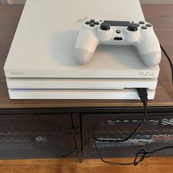 PS4 Pro 1TB with all Cables and Controller in Excellent Used