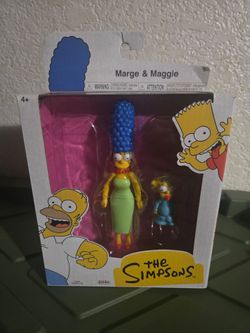 The Simpsons Marge & Maggie Action Figures