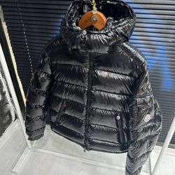 Moncler Maya Hooded Short Down Jacket