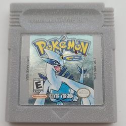 Pokemon Silver Version For Nintendo Gameboy 