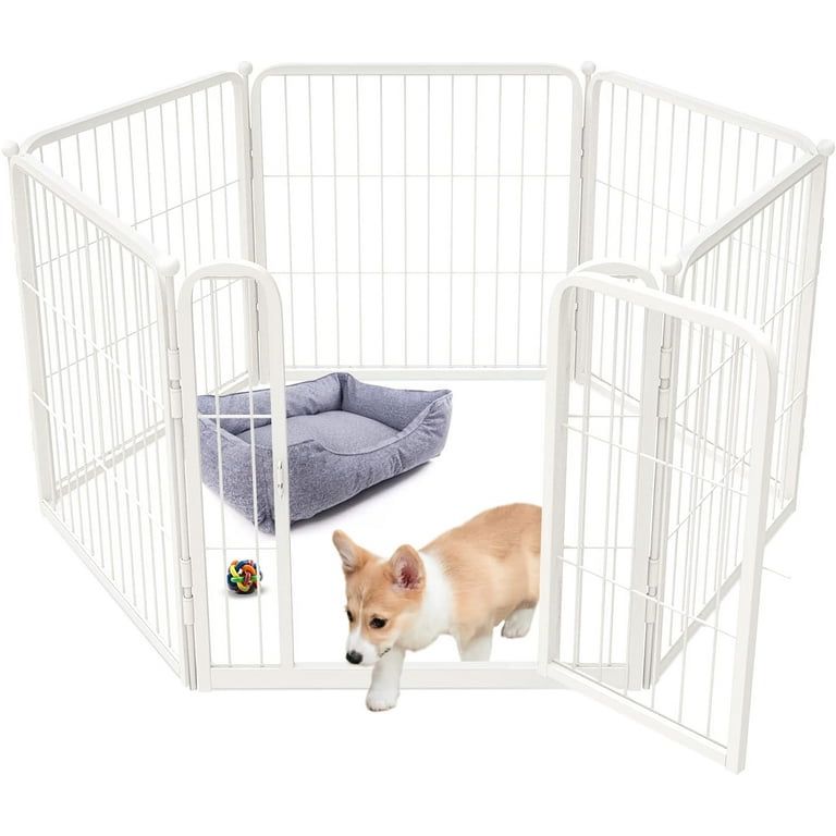 Dog Playpen Designed for Indoor Use, 32" Height for Medium Dogs│Patent Pending