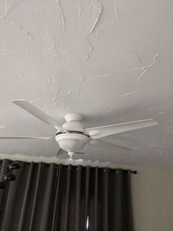 Hampton Bay 52" Ceiling Fan with Lights and Remote - Free