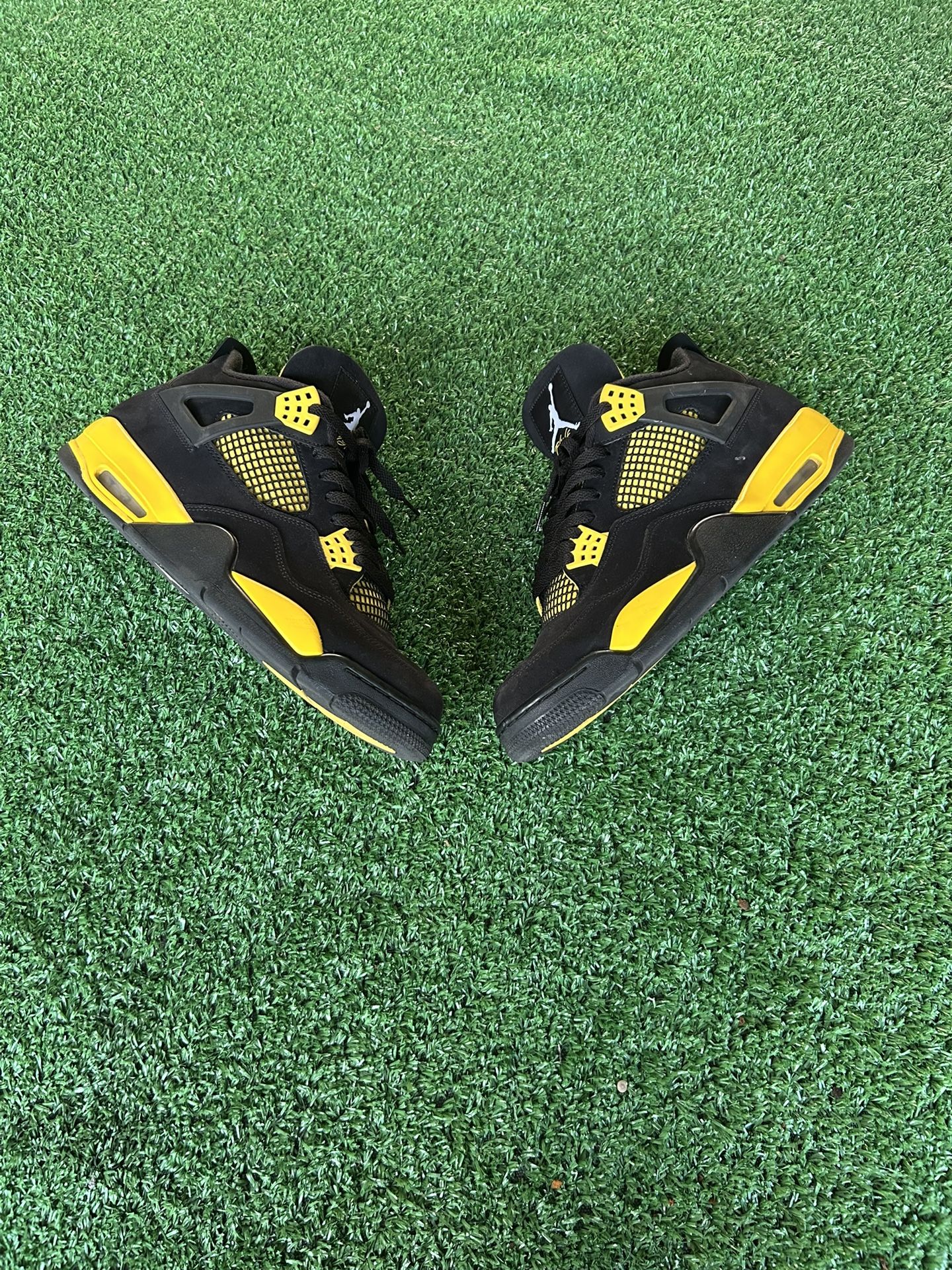 Jordan 4 Retro Yellow Thunder Size 12