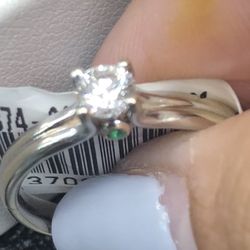 18K GOLD Engagement Ring| 4 Grams| Size:7| LAYAWAY SPECIAL