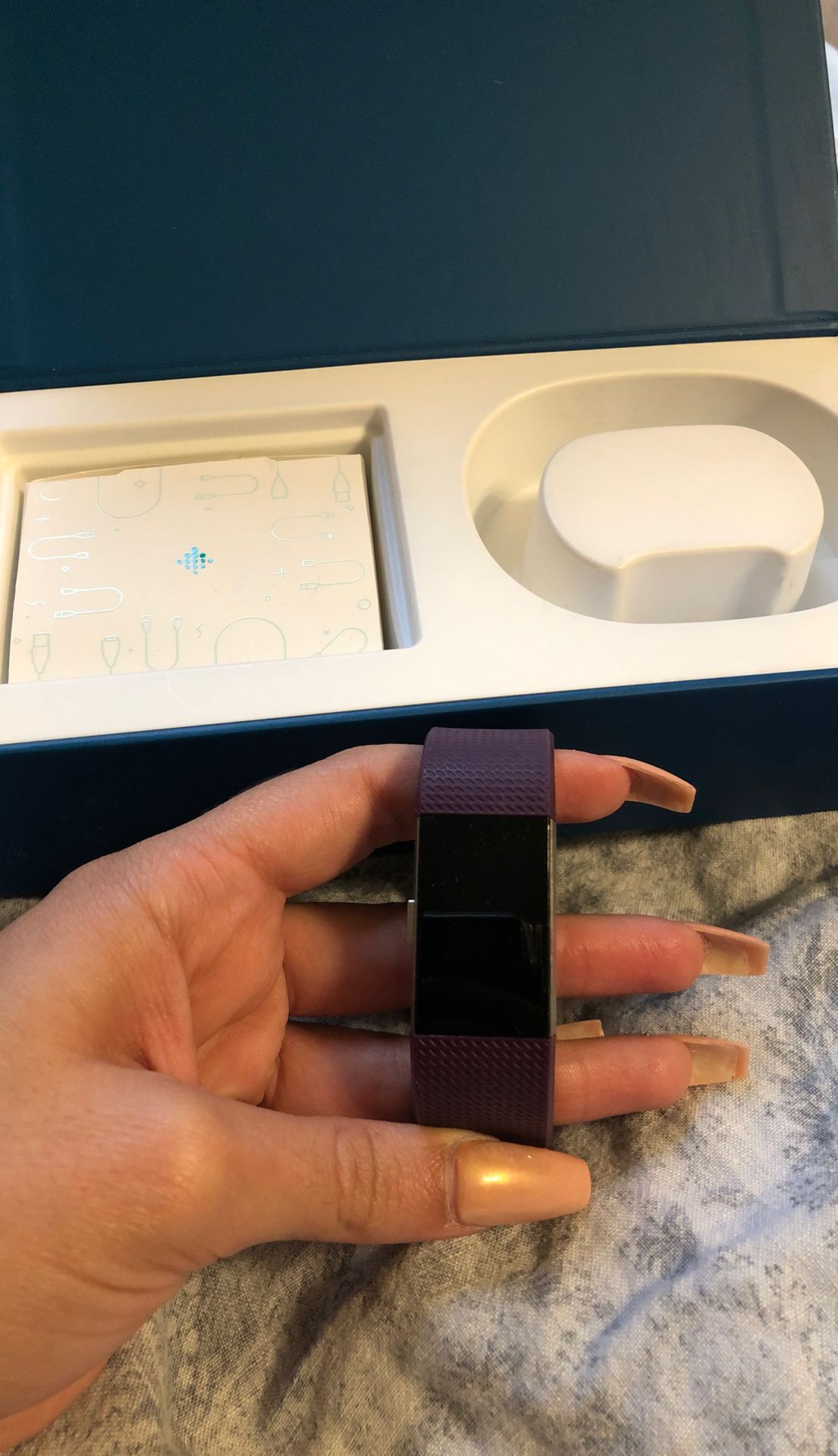 Purple Fitbit