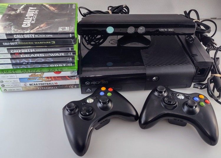 Microsoft Xbox 360 E Console 250GB Bundle