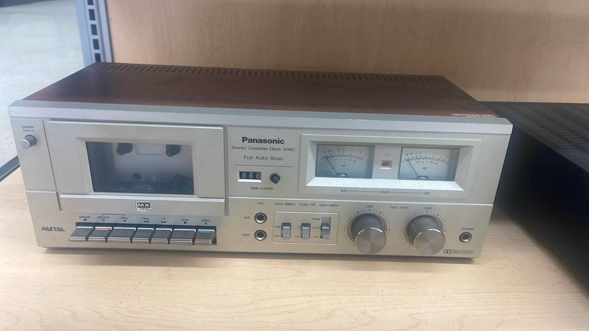Vintage Panasonic Cassette Deck
