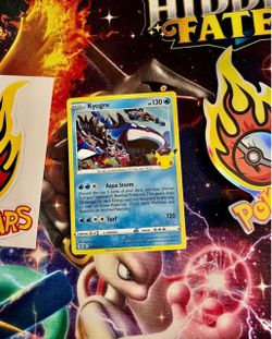 Pokémon Kyogre Holo Card Celebrations