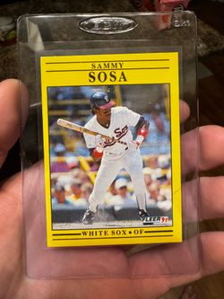 Sammy Sosa Error Card