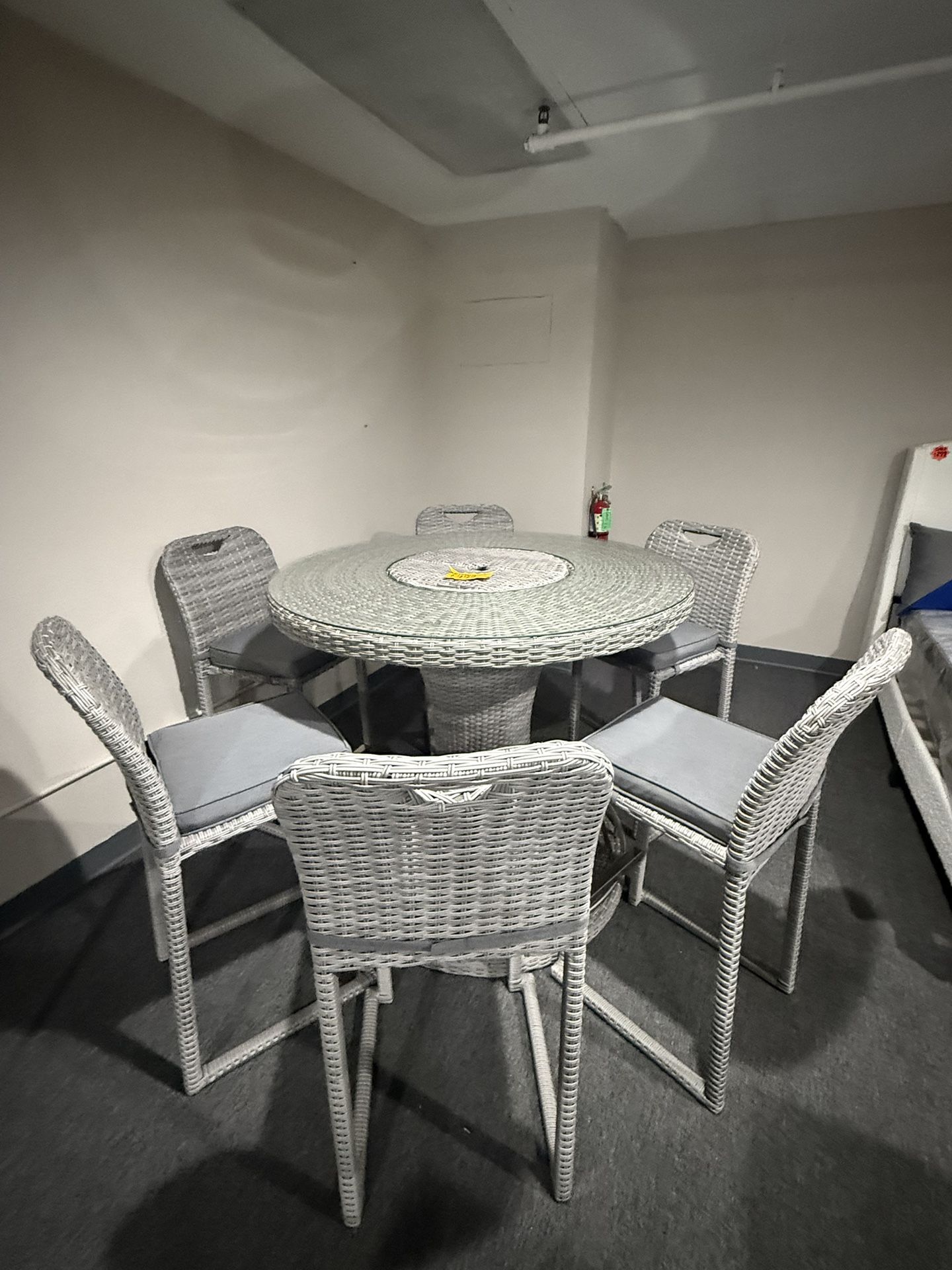 7 Pc Patio Table Set Clearance